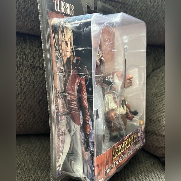 Neca Labyrinth Jareth the Goblin King and Hoggle Action Figure Cult Classics - Picture 3 of 9